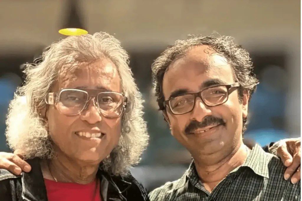 Dr Bhaskar Das with R Sridhar, executive ghostwriter in India